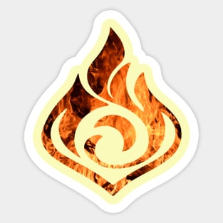 Pyro Symbol Sticker